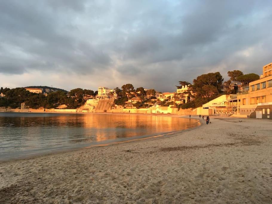 Au Coeur Et Au Calme De Bandol, Parking Et Climatisation Daire Dış mekan fotoğraf